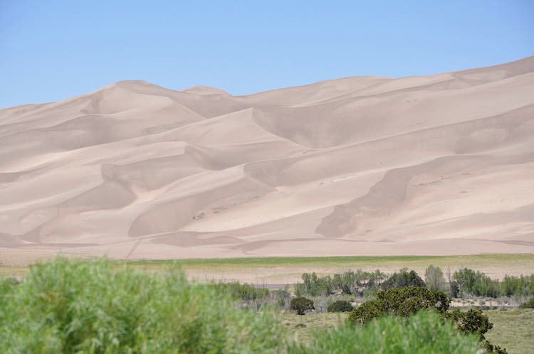 Medano Creek, Great Sand Dunes National Park, CO backcountry picnic spots - great sand dunes