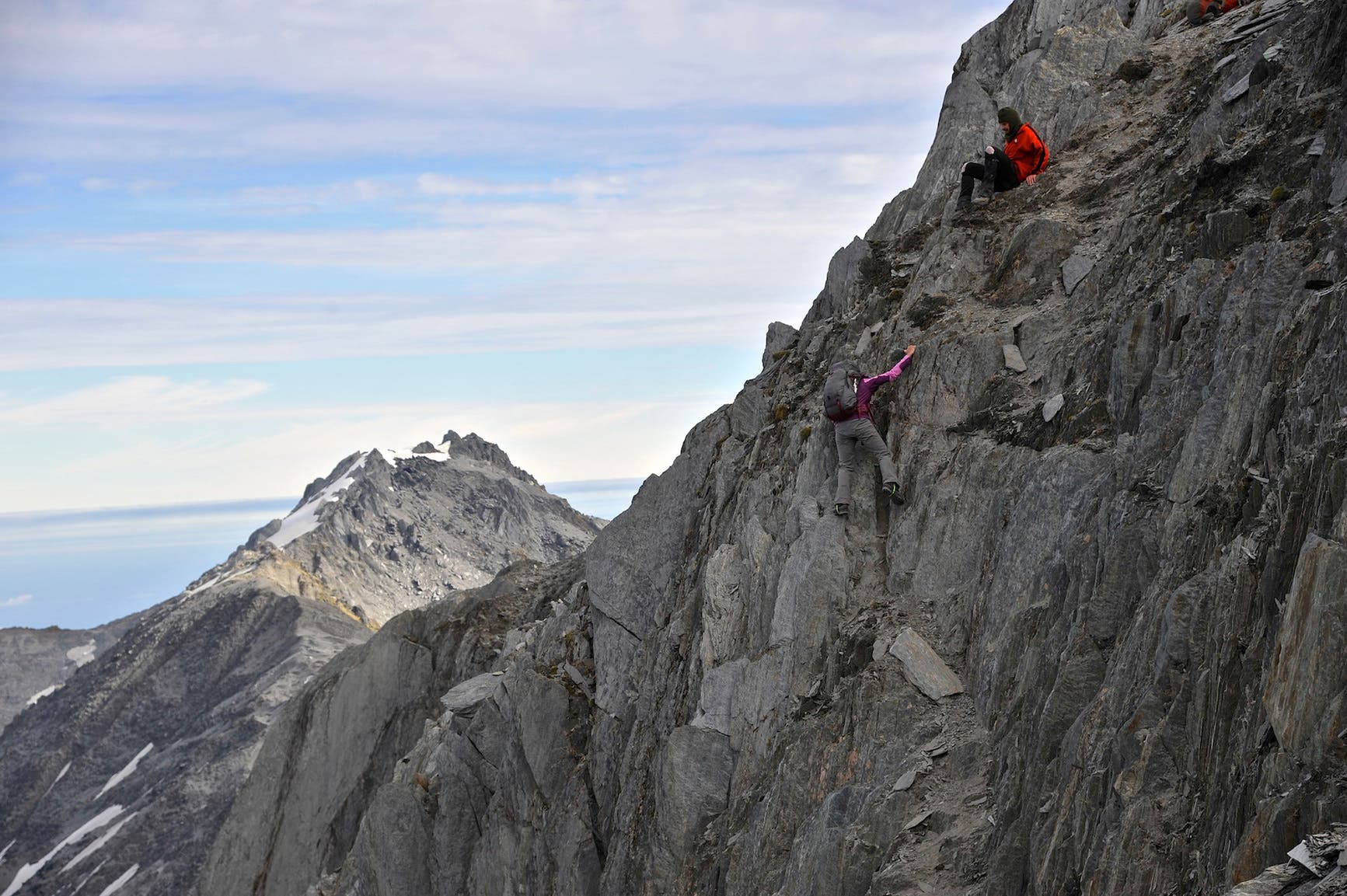 Scrambling New Zealand - Hage - scramble