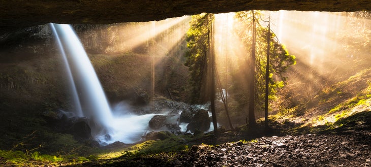 Silver Falls SP, OR waterfall photos