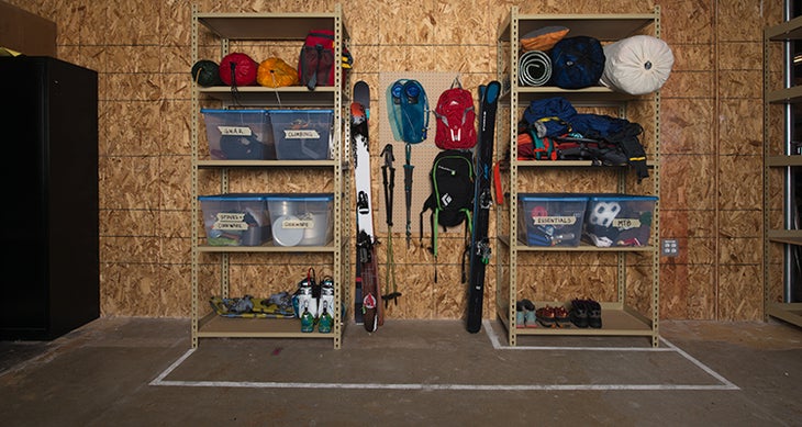 Use these 18 climbing gear storage ideas as inspiration when deciding how  to organize your own gear closet. (Hint: it's…