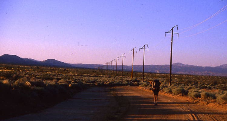 pacific crest trail in 1985