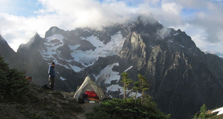 High Mountains hike here, drink this