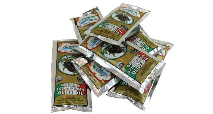 Olive oil packets Olive oil packets