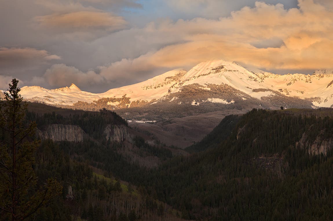 The La Plata range in Spring La Platas - The La Platas in Spring