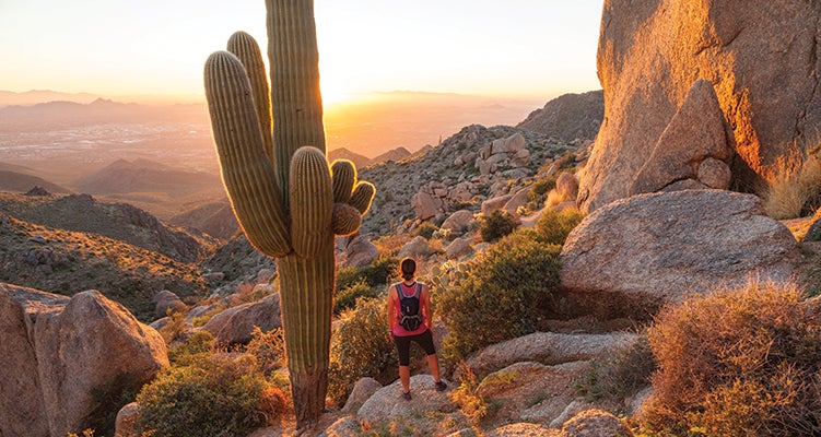 "Top of Tom's Thumb Trail. Photo by Laurence Parent"