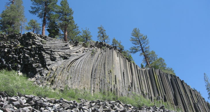 Devils Postpile National Monument, California Devils Postpile National Monument, California