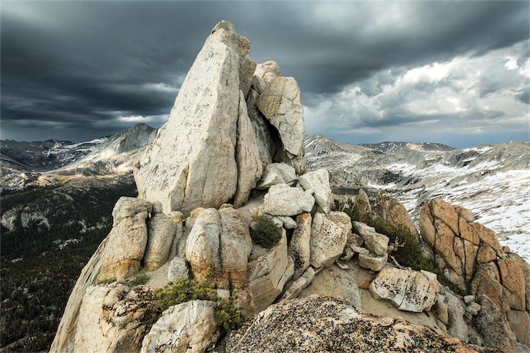 Granite peaks Yosemite photos - granite