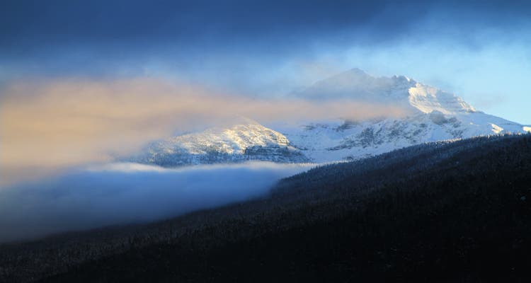 best glacier national park photos - Gunsight Mountain