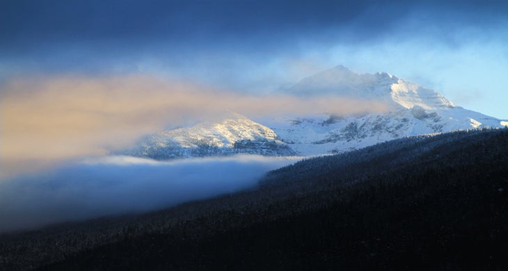 Gunsight Mountain best glacier national park photos - Gunsight Mountain