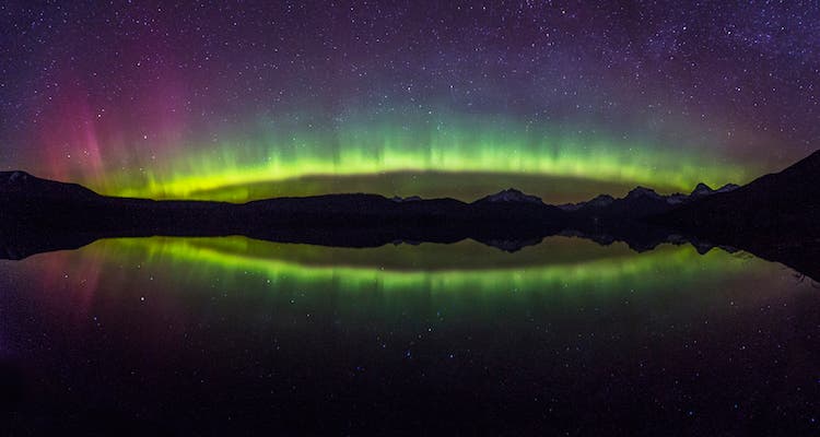 best glacier national park photos - night sky