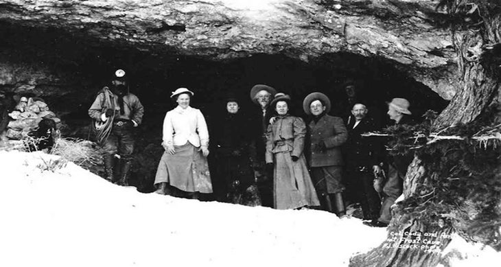 Shoshone Cavern National Monument lost national parks