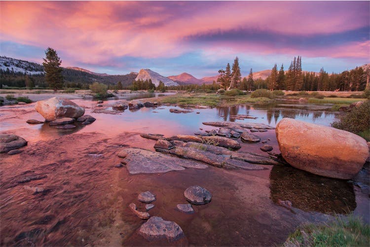 Sunset Yosemite photos - sunset