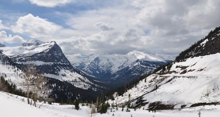 View from Big Bend best glacier national park photos - View from Big Bend