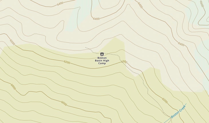 Boston Basin Map