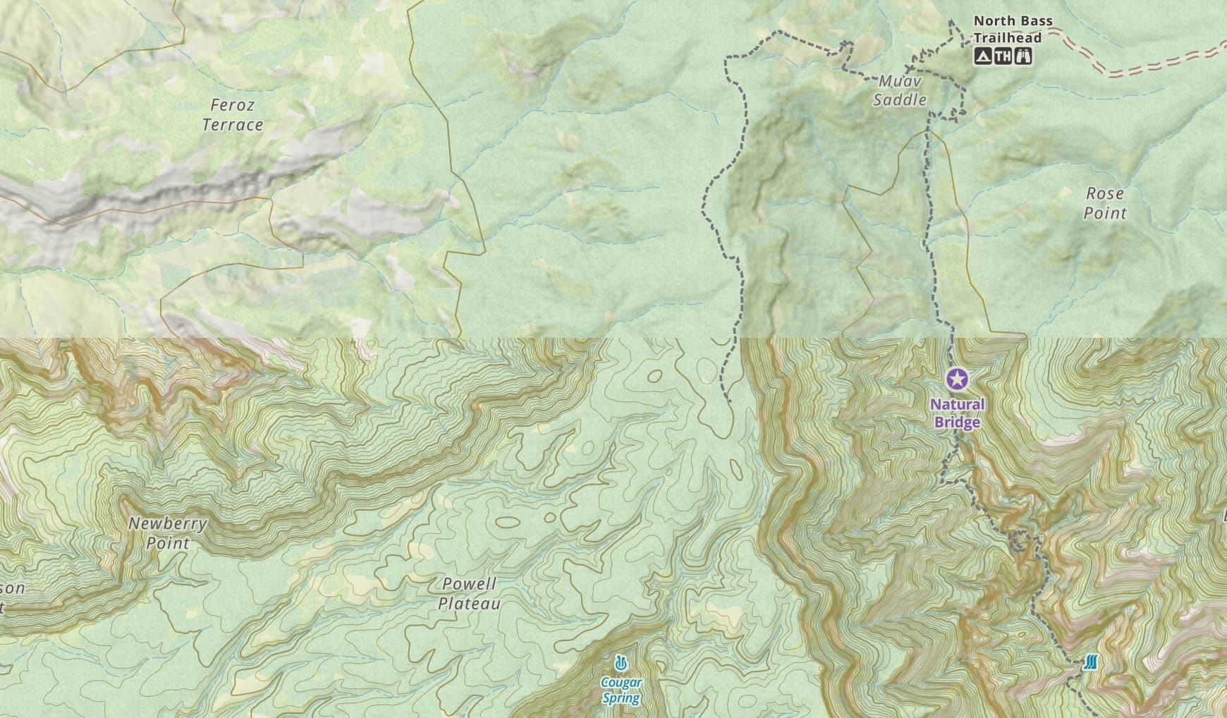 Powell Plateau Grand Canyon