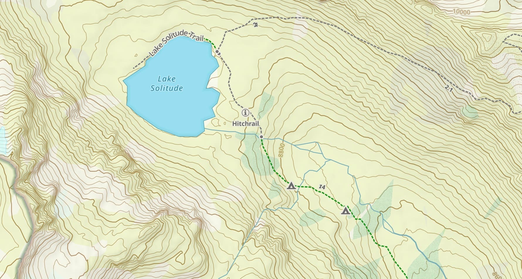 Teton Crest Trail Map