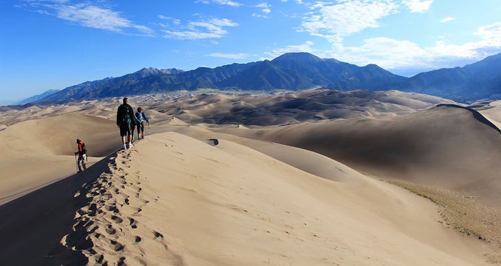 The Dune Field, Great Sand Dunes National Park, Colorado America's Best National Park Backcountry Campsites
