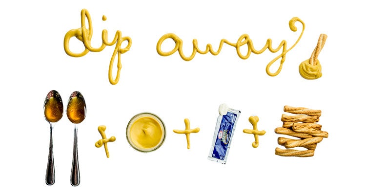 "Honey Mustard with Pretzels"