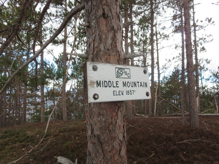 Middle Mountain, New Hampshire [Photo by Matt Mills]