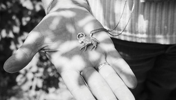 Miller lost this necklace during the attack and another hiker later returned it to her. Regaining part of her life from before the attack gave her…