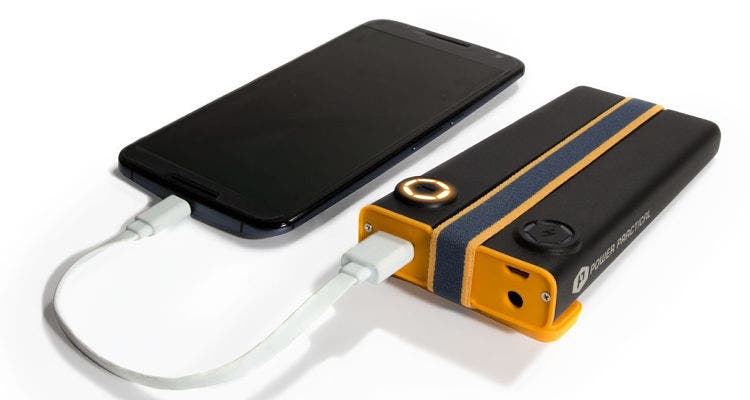 charge electronics outdoors