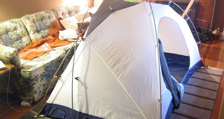 6. You set up your tent inside because it feels more like home. Transitioning back to normal life after a thru-hike can take a little time. Until then, your own personal nylon cocoon will help you feel safe.…