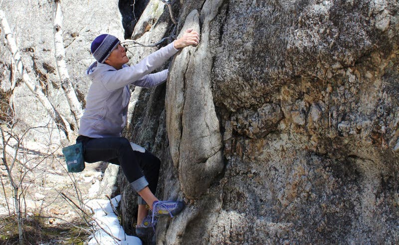 RapidCity_Lisa_Blogs_LisaClimbing2 None