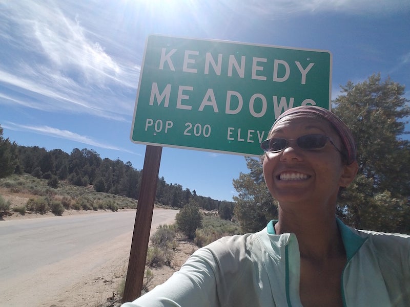 "Stranded at Kennedy Meadows (Photo by Amanda Jameson)"