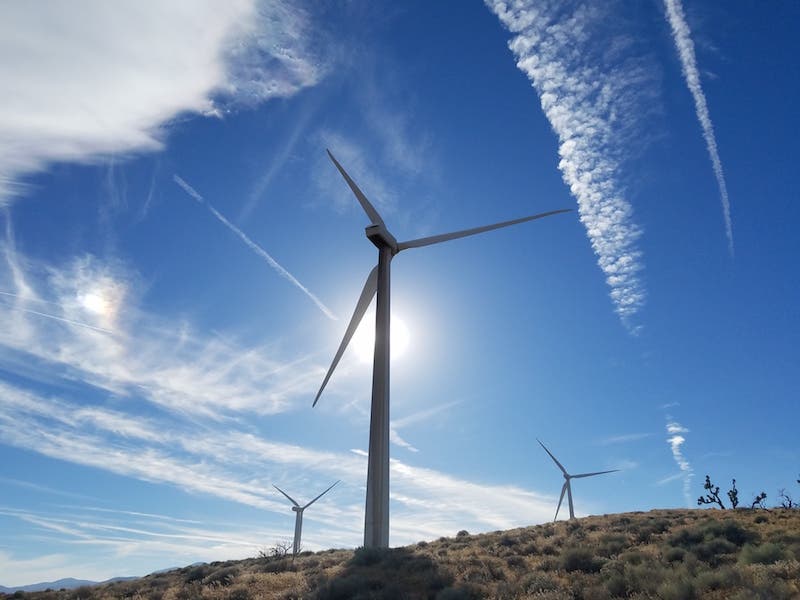 The Iberdrola Renewable Manzana Wind Project (Photo by Amanda Jameson)