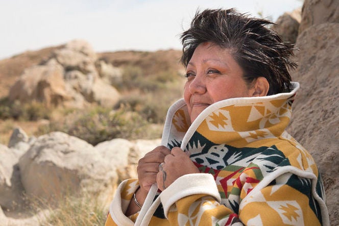 "“We want to honor those who once roamed here, and protect the land for those who come,” says Regina Lopez-Whiteskunk, head councilwoman of Ute…"