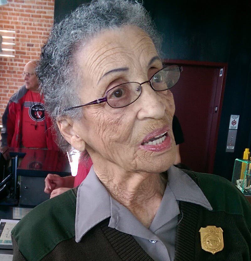 Park ranger Betty Reid-Soskin