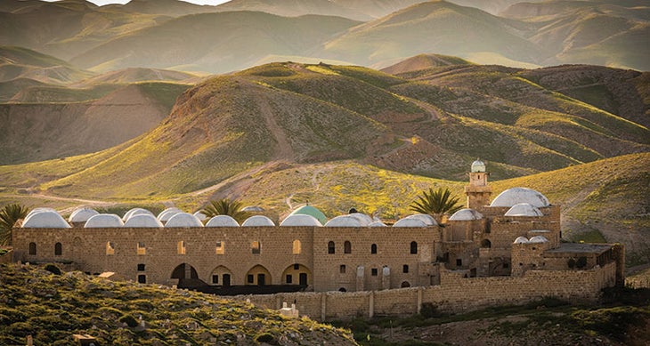 Jerusalem to Jericho west bank