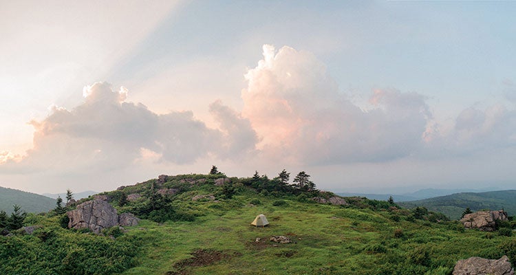 "Appalachian Trail Campsite"