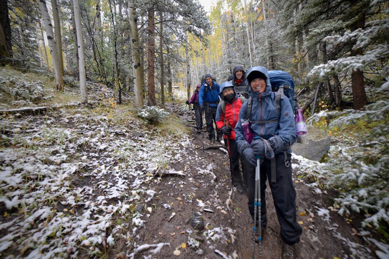 The Colorado Trail Fest Riding the train back to Durango made for a perfect finish.