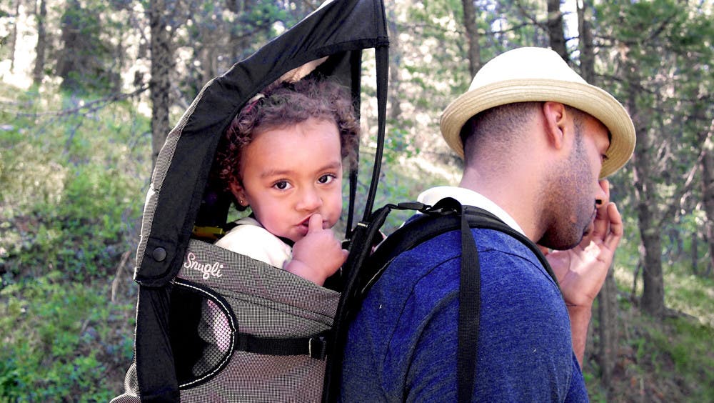 kid hiking
