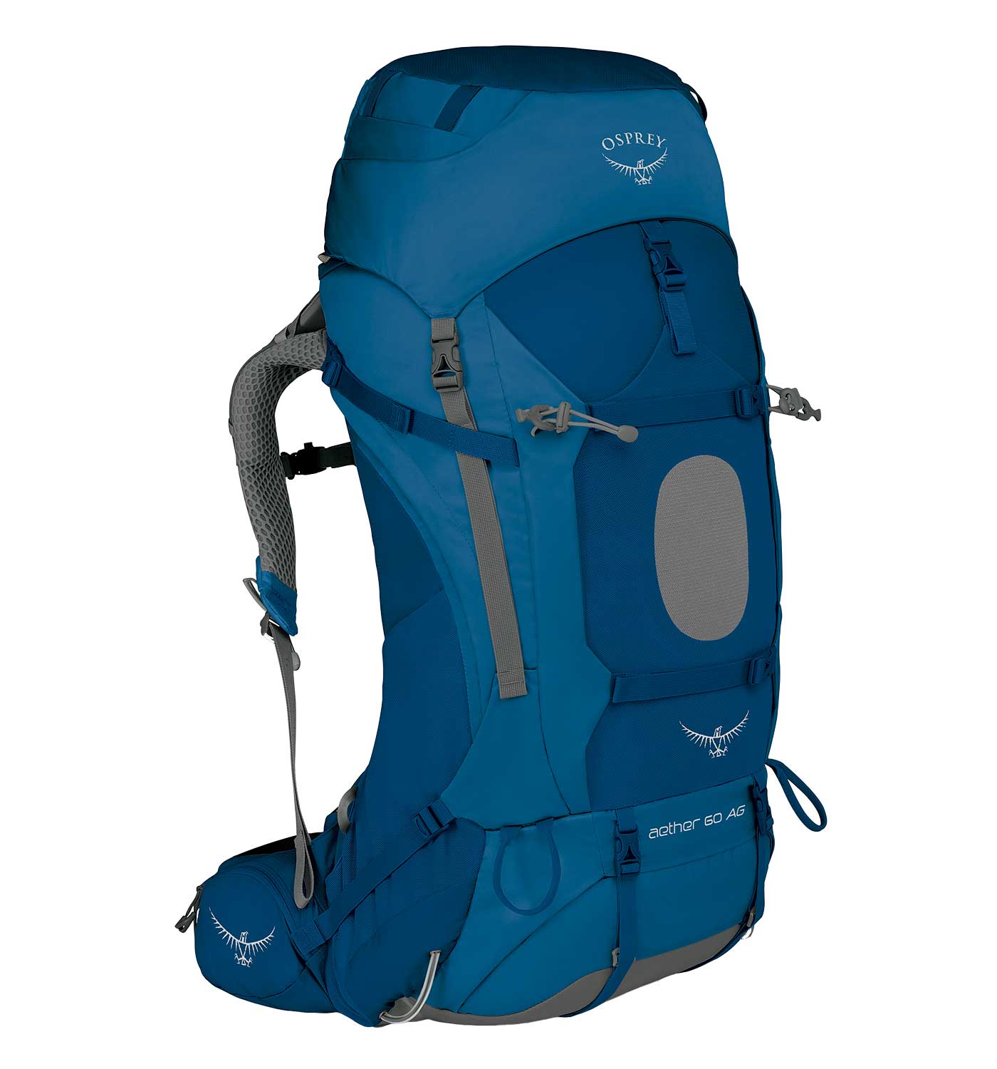 0417BPGG_PACKS_OspreyBlue_gn Osprey Aether AG 85 Backpack