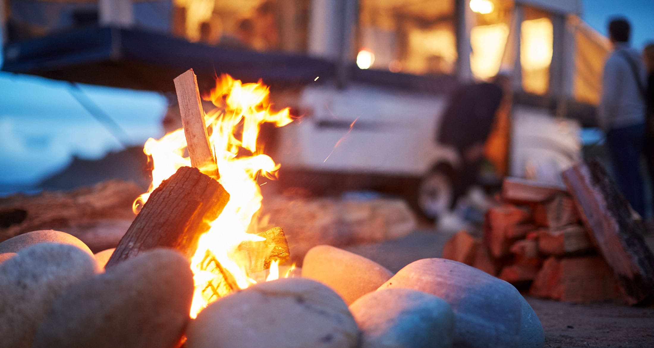 thor-break watching the fire: thor basecamp