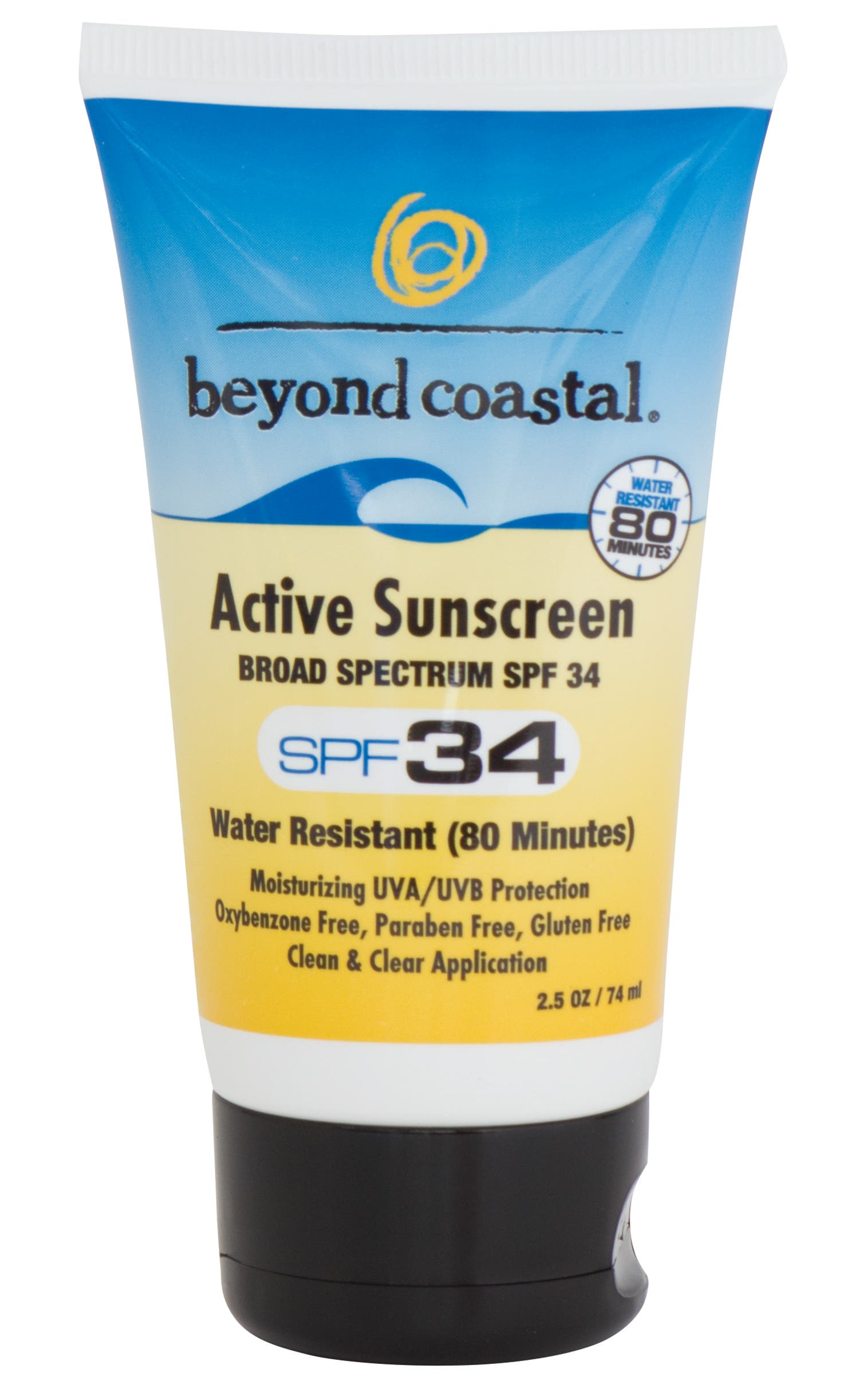 Beyond Coastal Active sunscreen