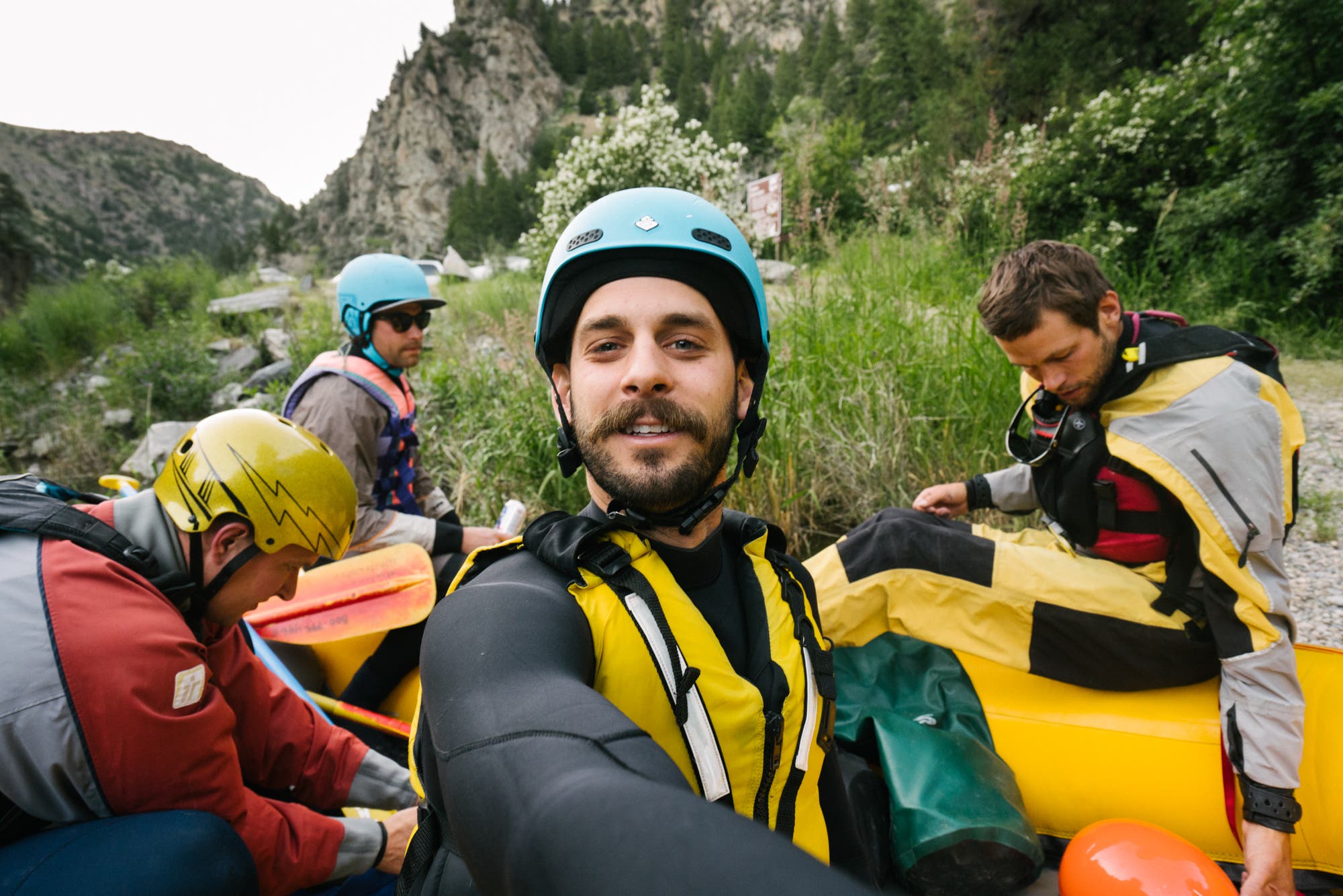 _DSC9061 100 days outdoors week 4 - montana summer - aidan in a raft