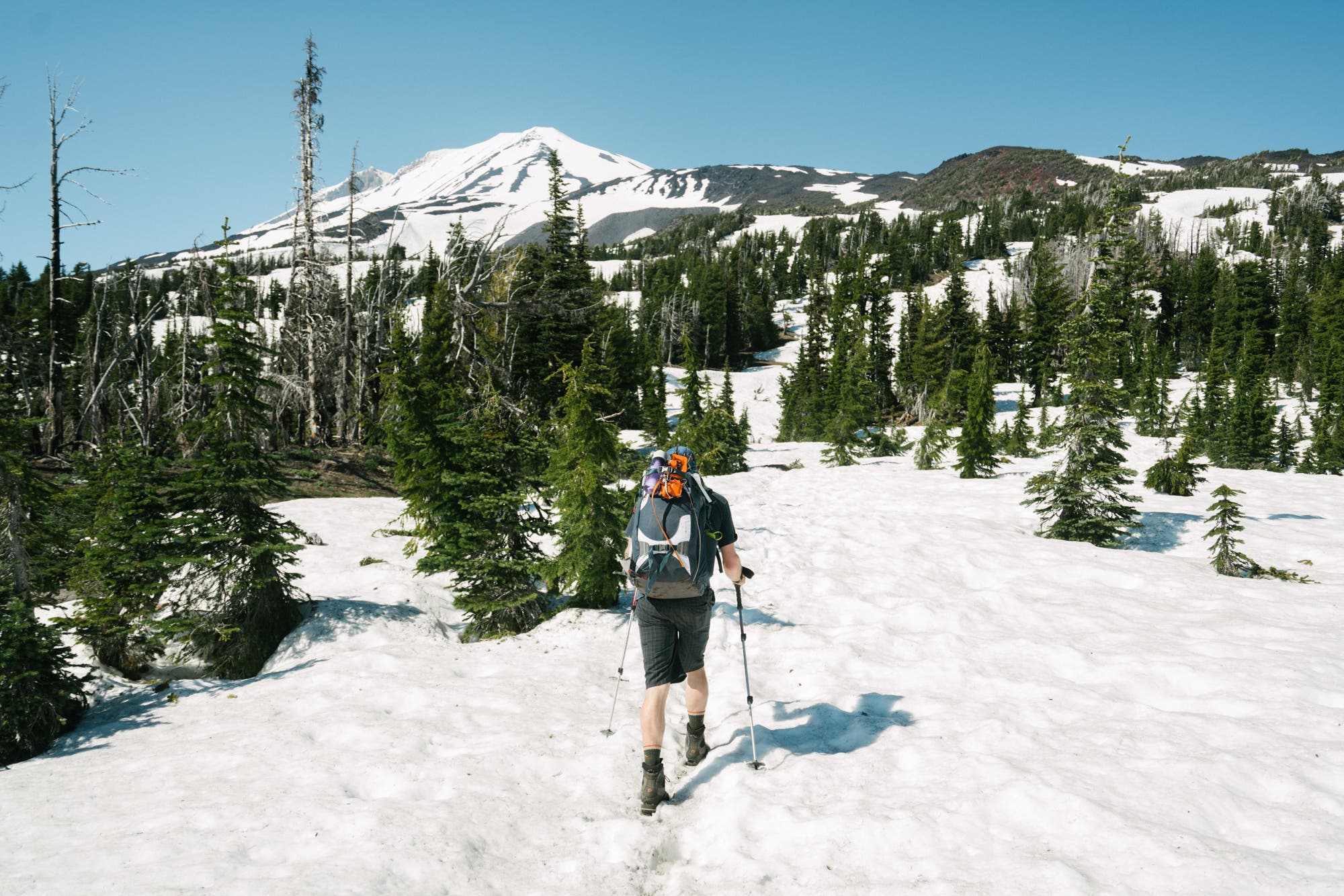 100 days - week 6 - miking up mt adams