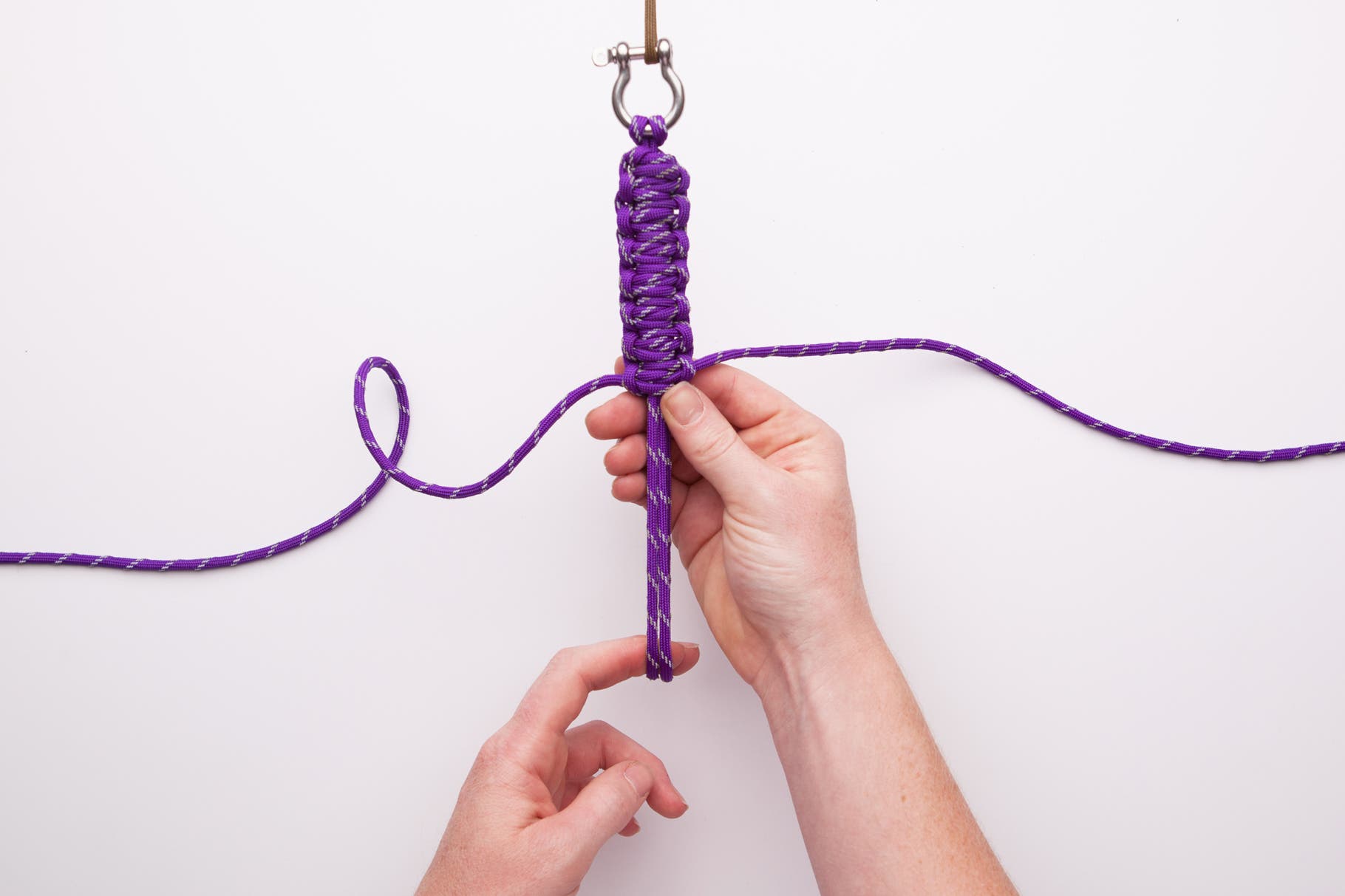 Continue to repeat steps 8-12, Keep it tight!