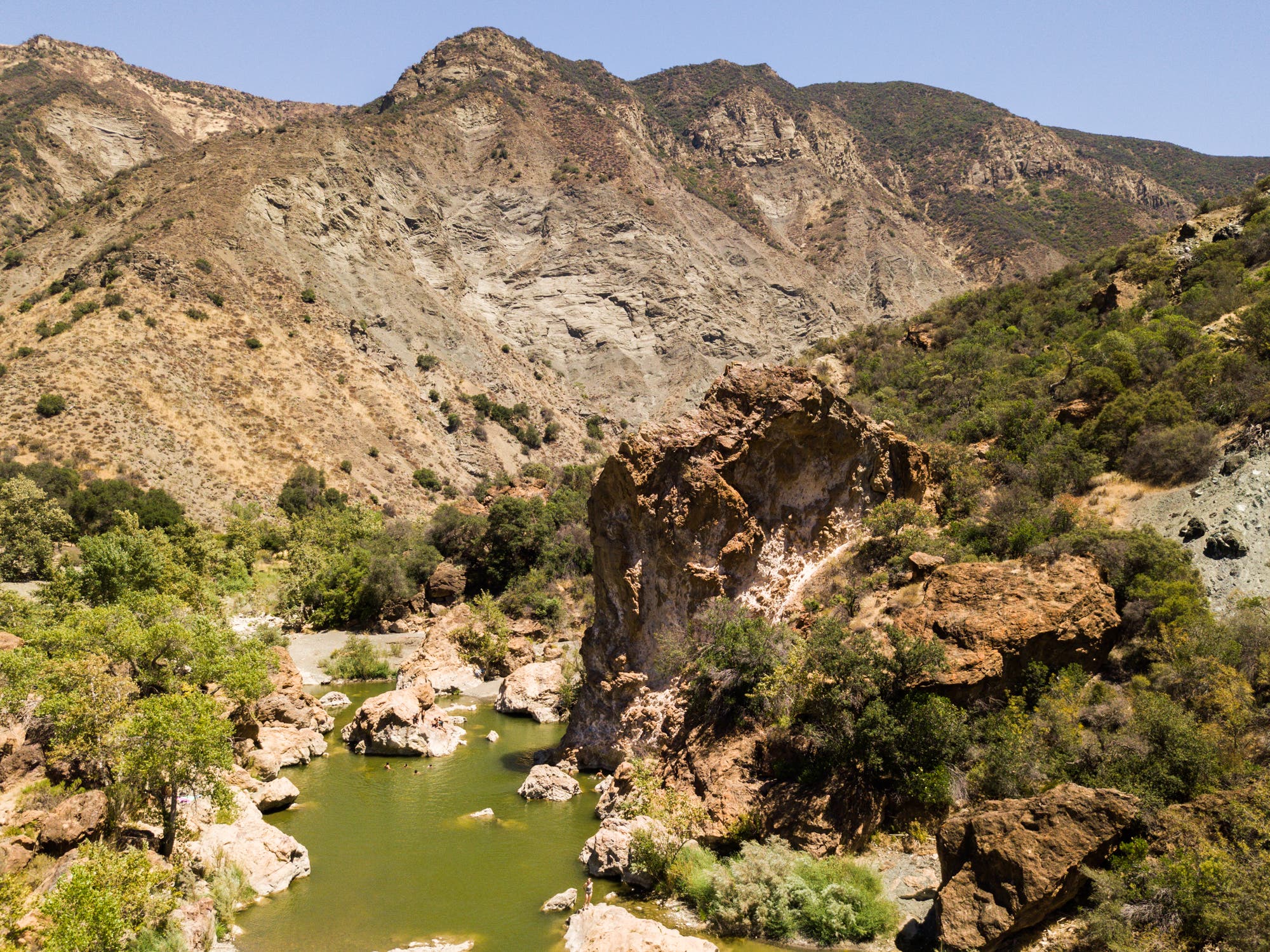 Red Rock Swimming Hole, on the Santa Ynez River - image 1