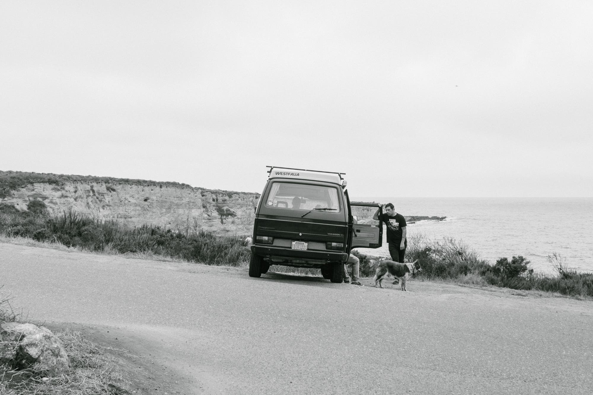 _DSC1240 Day 61: Stretching our legs in Montaña de Oro, just outside cloudy Los Osos on the central coast of California.