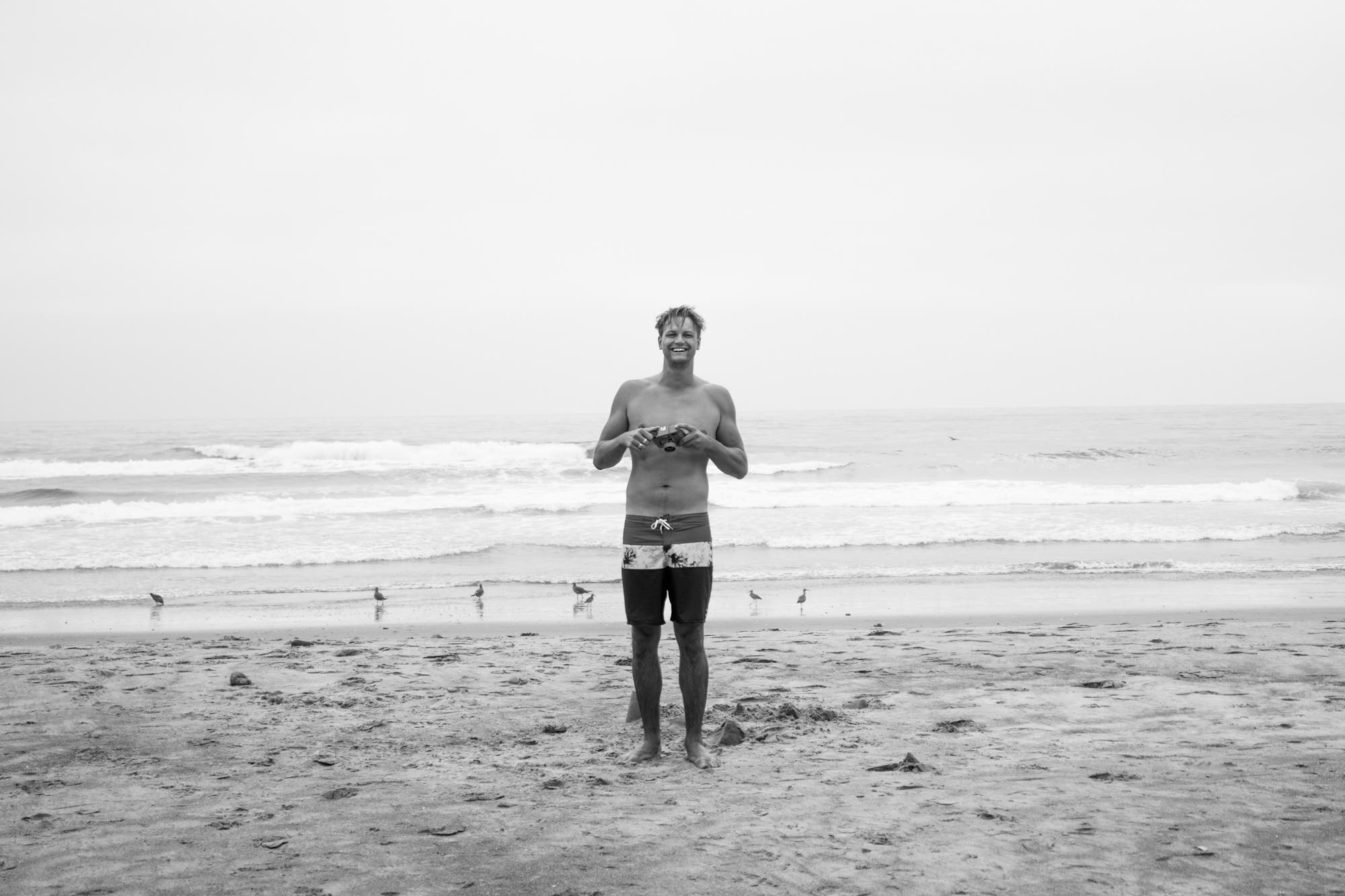 Day 65: Salty skin and crusty hair makes for a happy boy.
