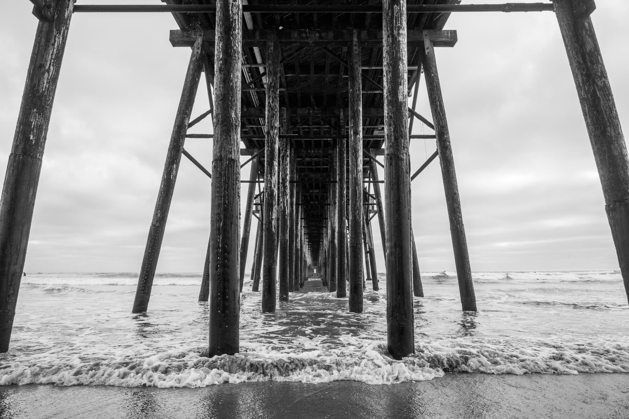 _DSC1313 Day 66: Finding symmetry along the coast of Oceanside, CA.