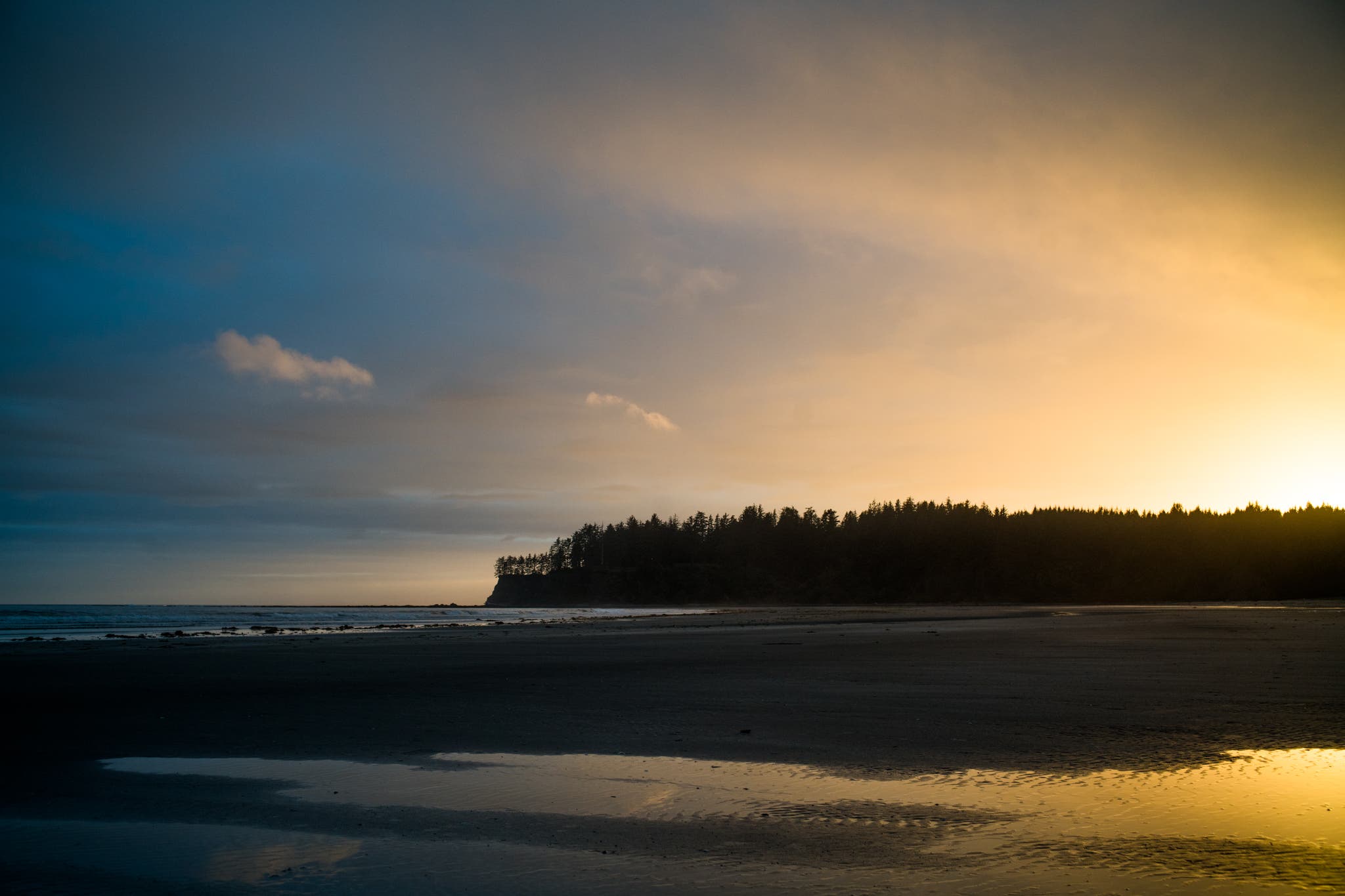 100 days outdoors - sunset