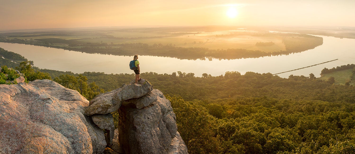 "Petit Jean Mountain dayhike"