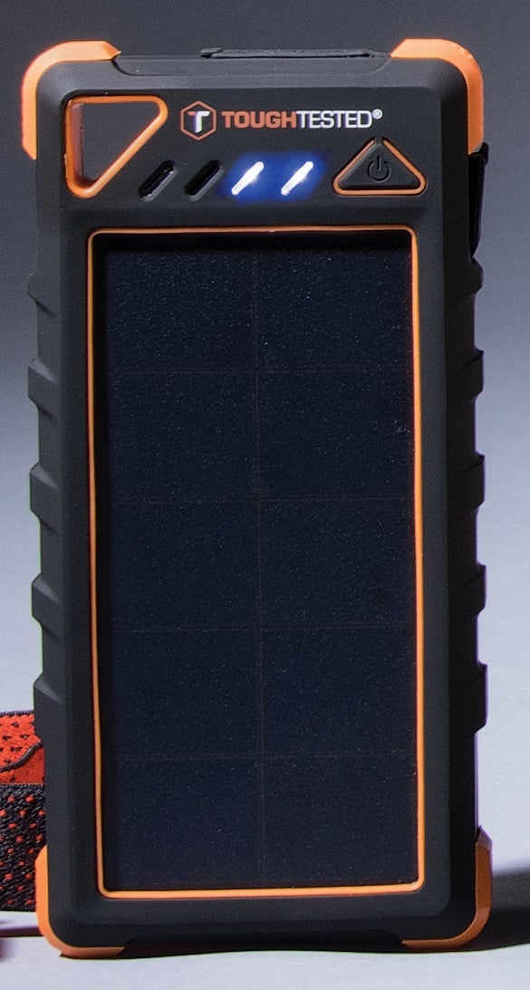 ToughTested Solar Power Bank With Flashlight