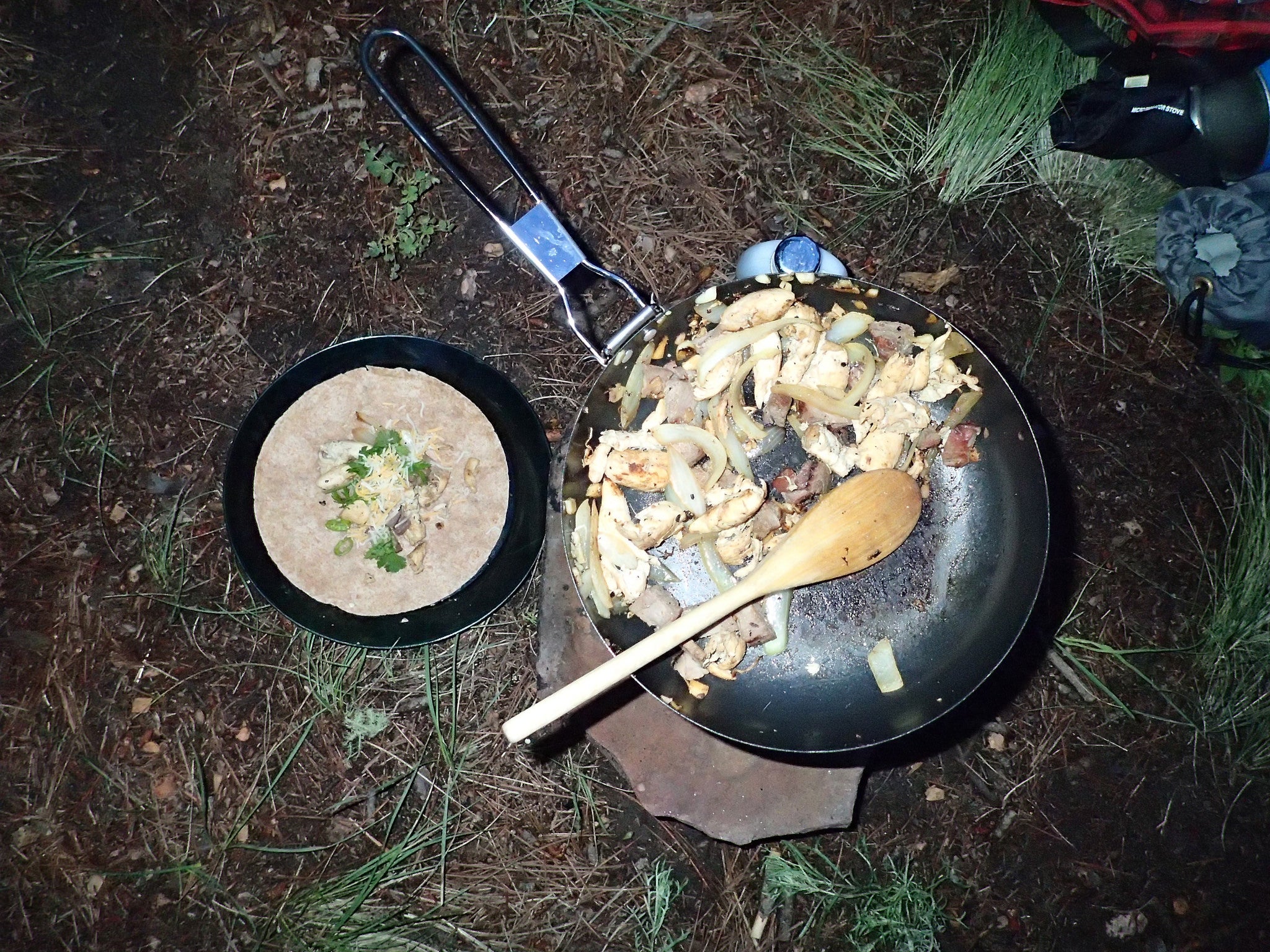 "Backcountry taco"