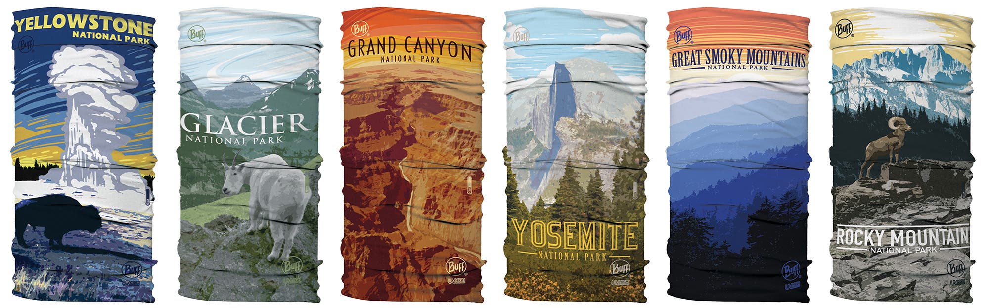 BUFF(R)---UV-BUFF-National-Parks-Collection best gifts for hikers buff